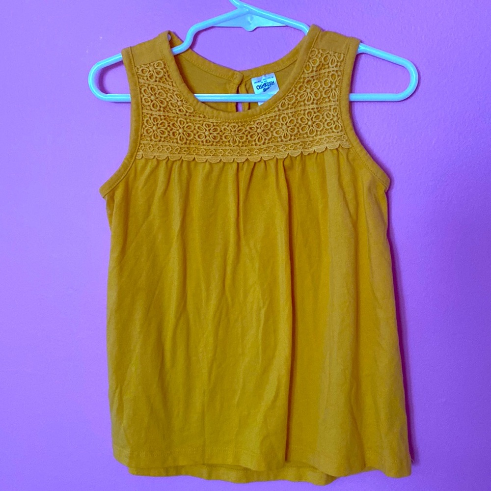 Cat & Jack, OshKosh, Carters + Girls Shirt/ Tank Lot + Seven pieces + Sz 5